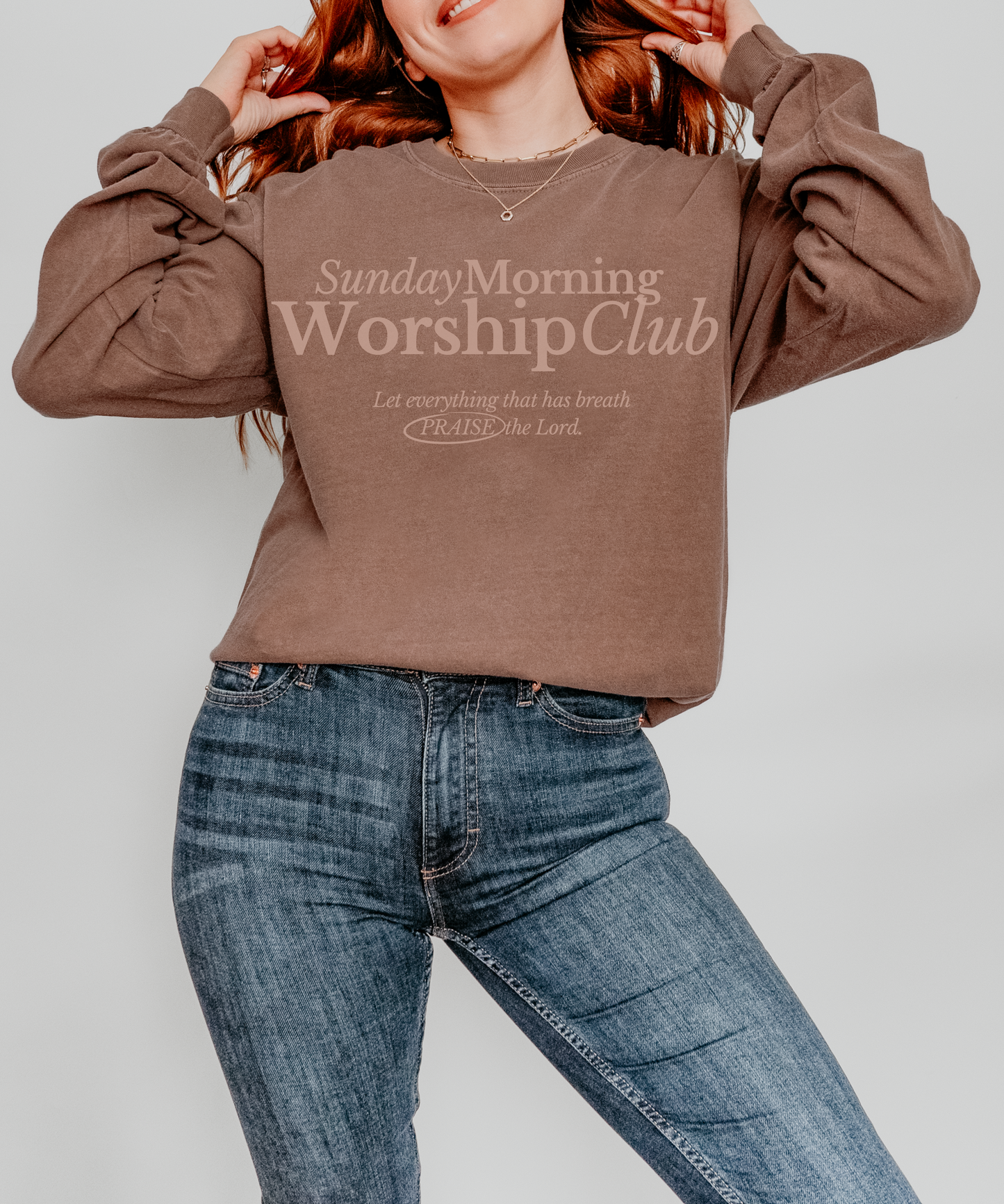 Sunday Worship Club Crewneck