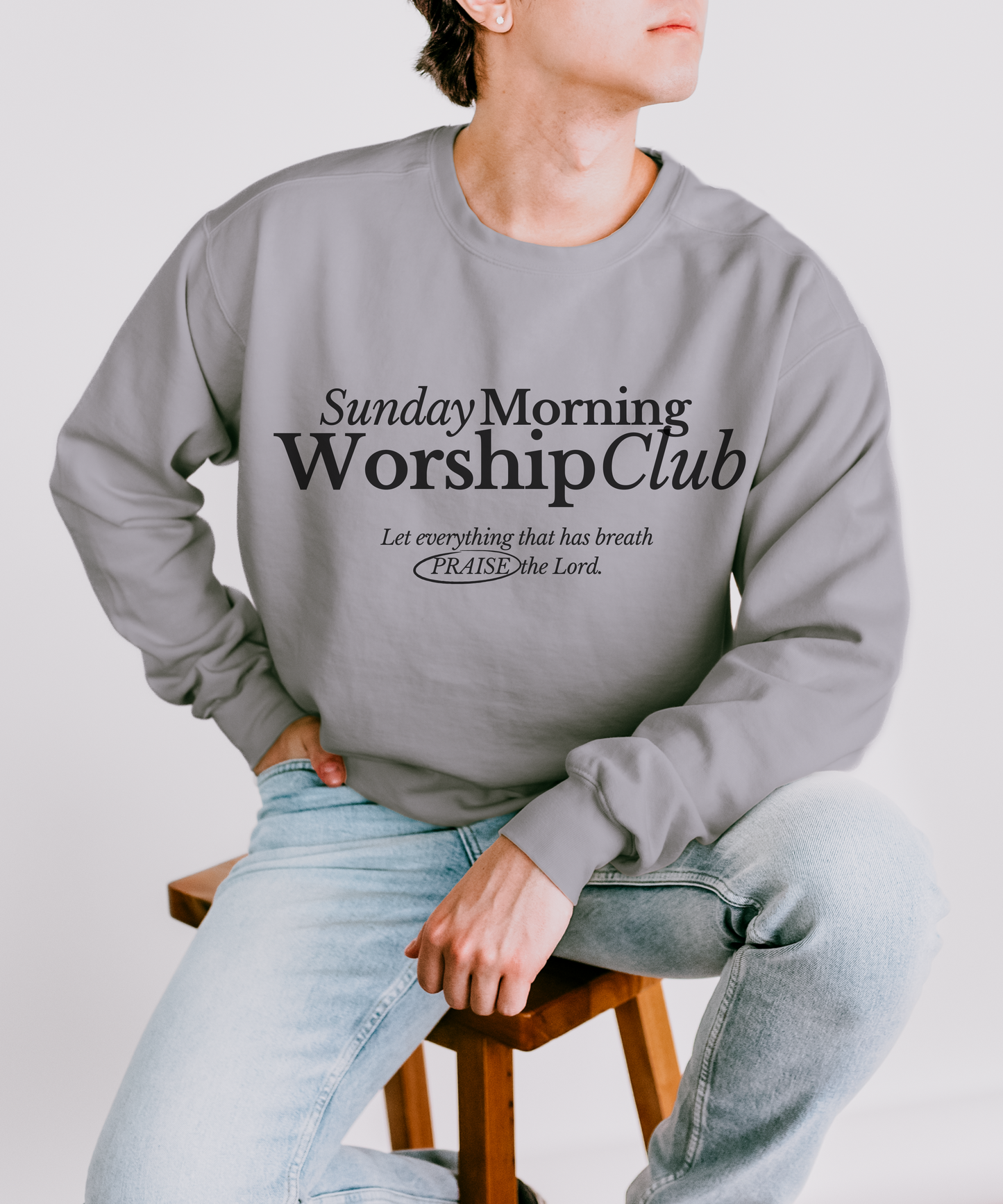 Sunday Worship Club Pullover