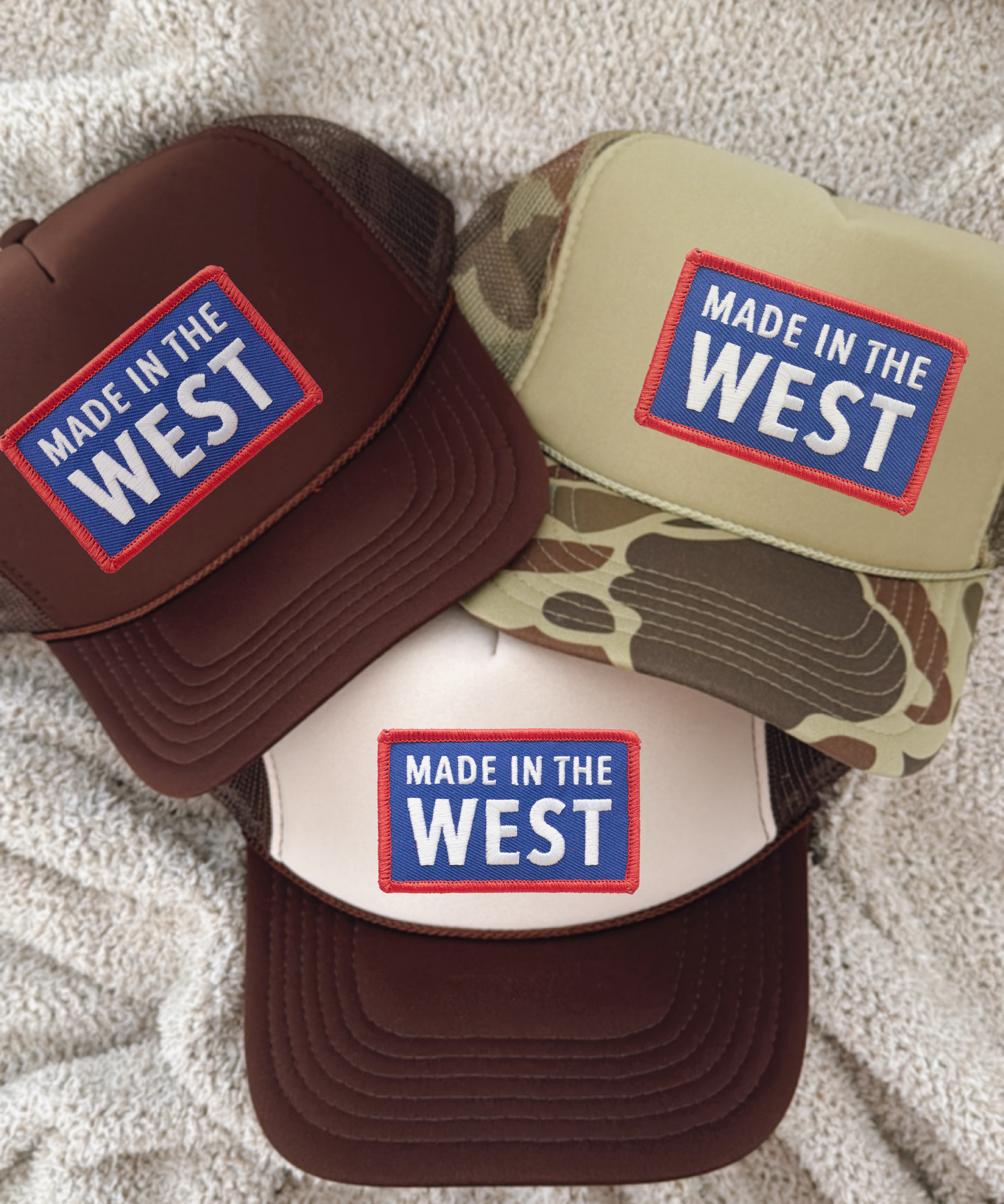 Made in the West Embroidered Patch Hat