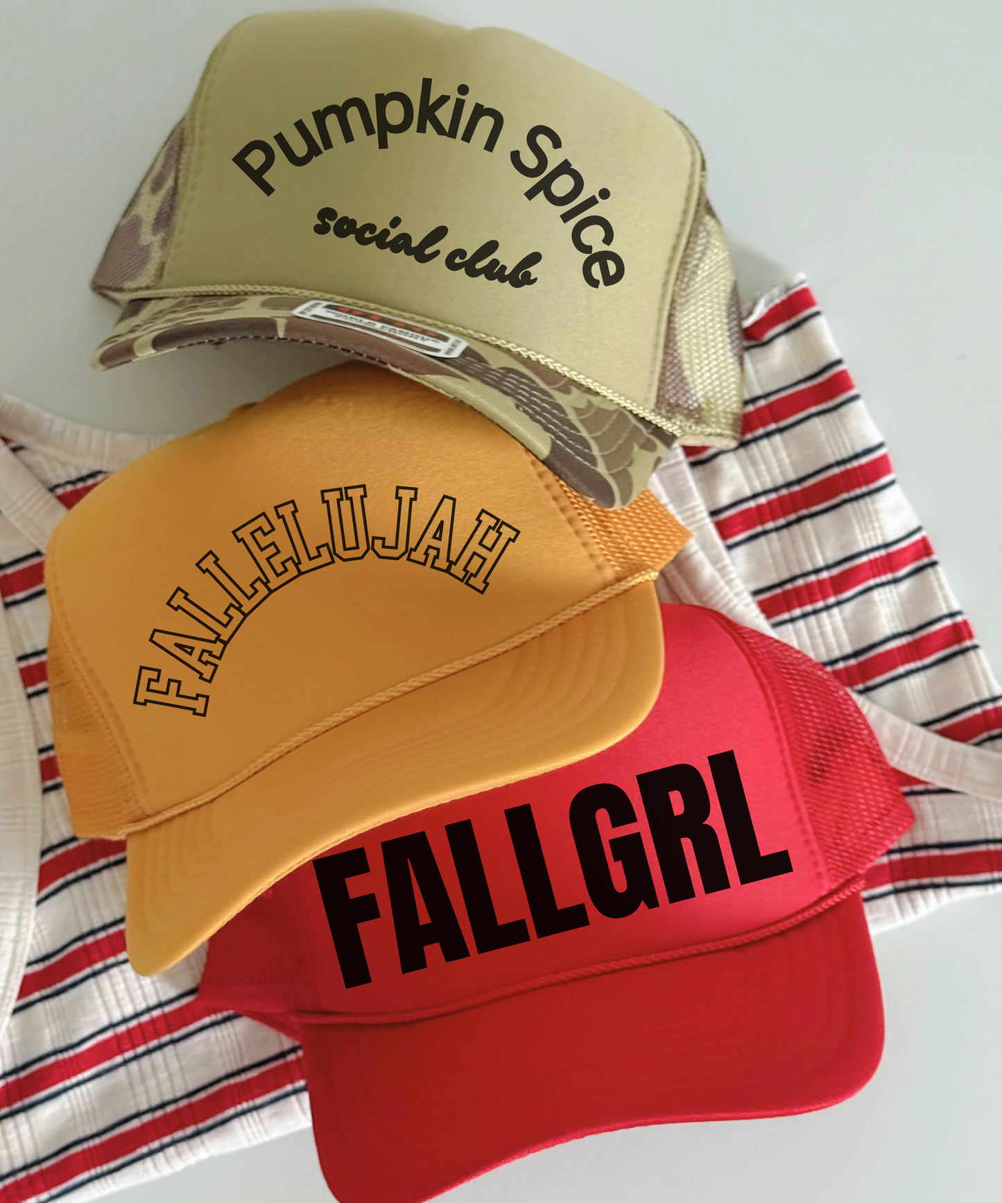 Fall Trucker Hat Collection
