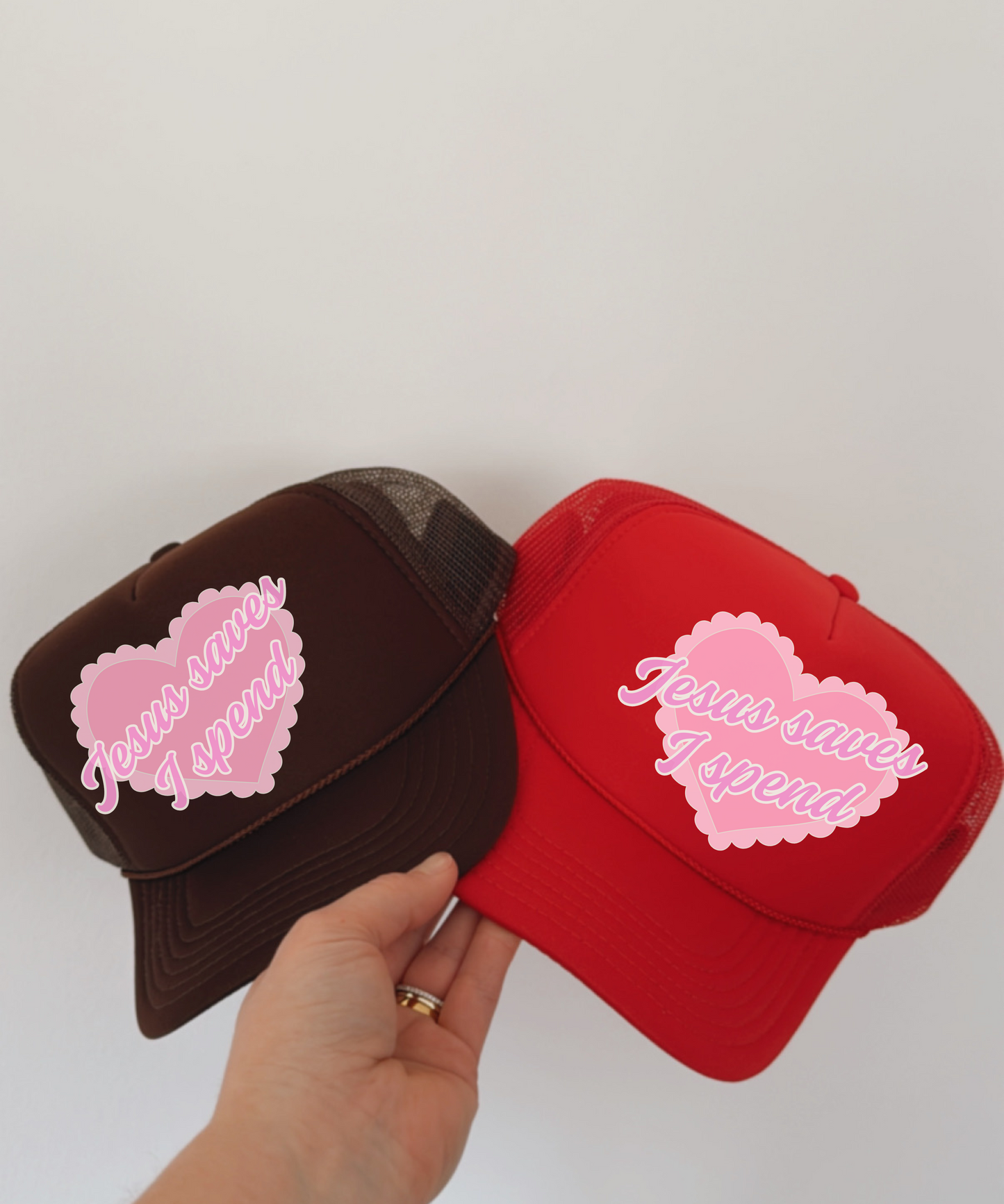Jesus Saves I Spend Hat