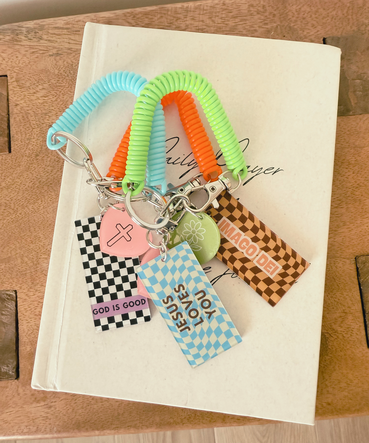 Retro Christian Keychains
