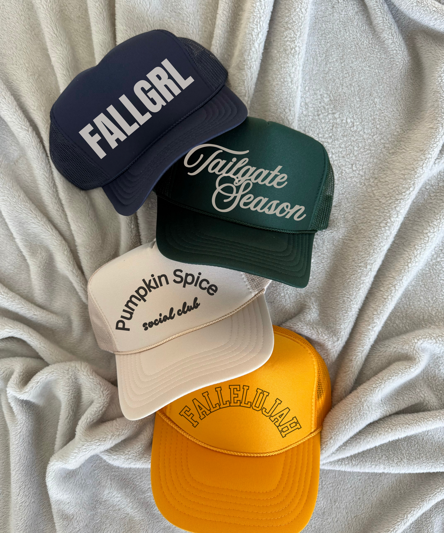 Fall Trucker Hat Collection