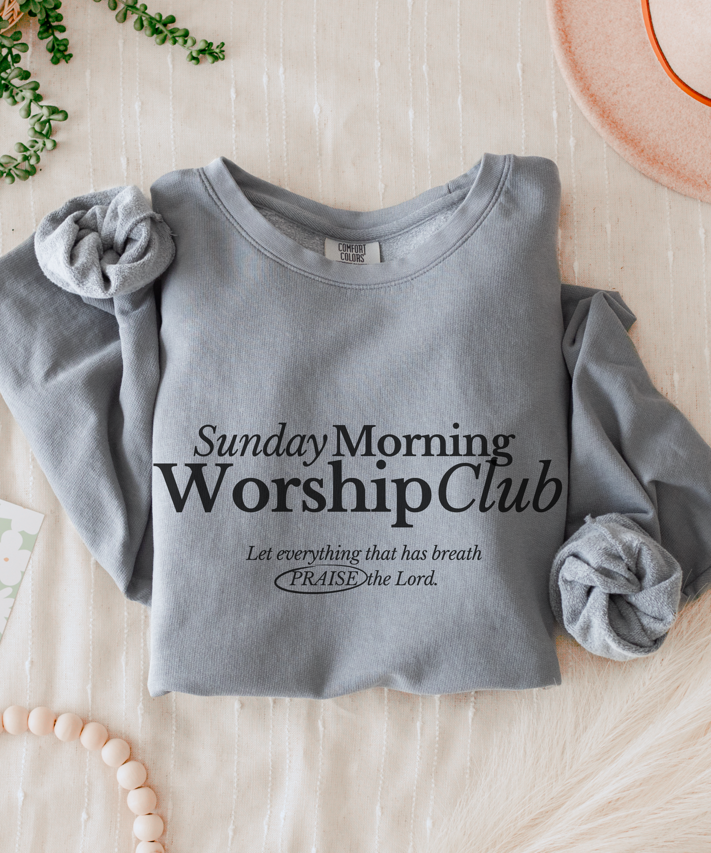 Sunday Worship Club Crewneck