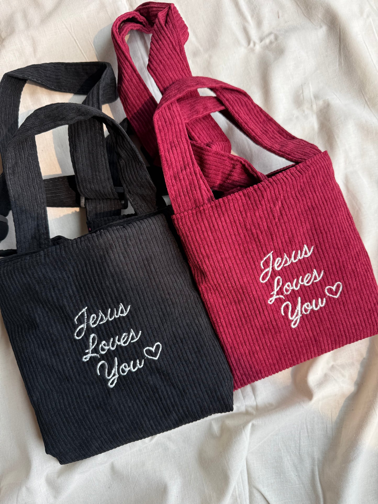 JLY Corduroy Crossbody Bags