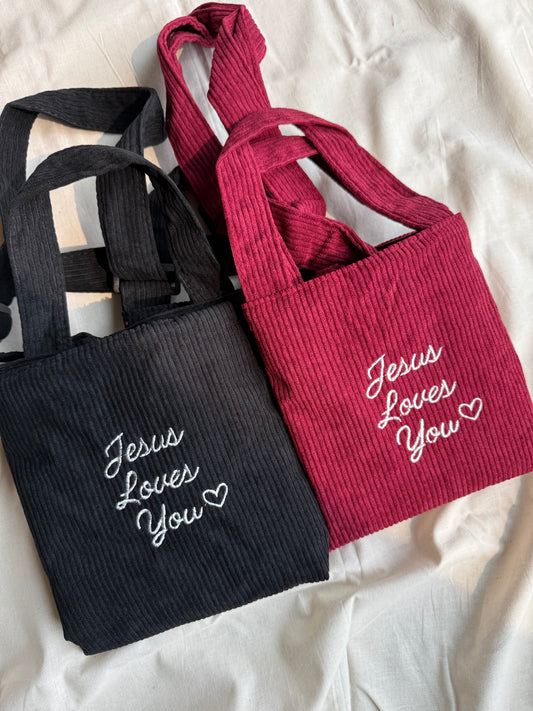 JLY Corduroy Crossbody Bags
