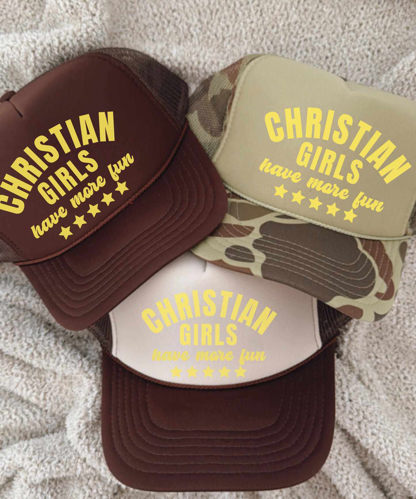 Christian Girls Have More Fun Hat