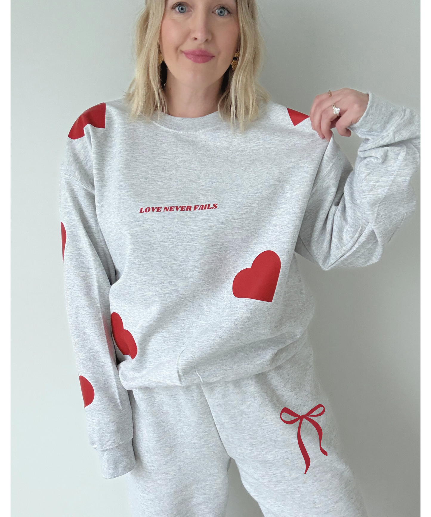Love Never Fails Jogger Set