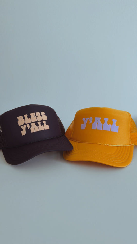 Y'all Puff Trucker Hat Collection