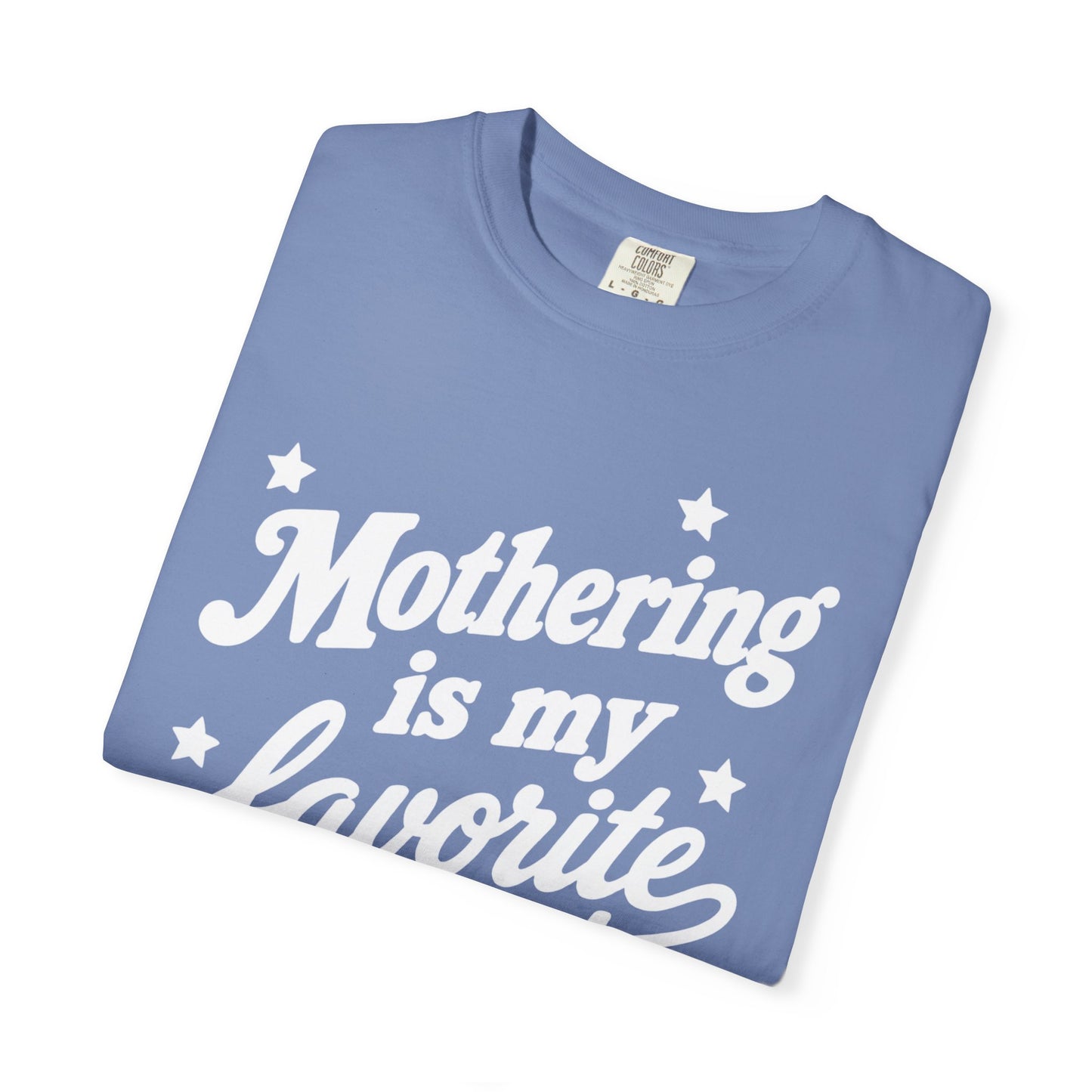 Mothering Is My Favorite Sport Tee
