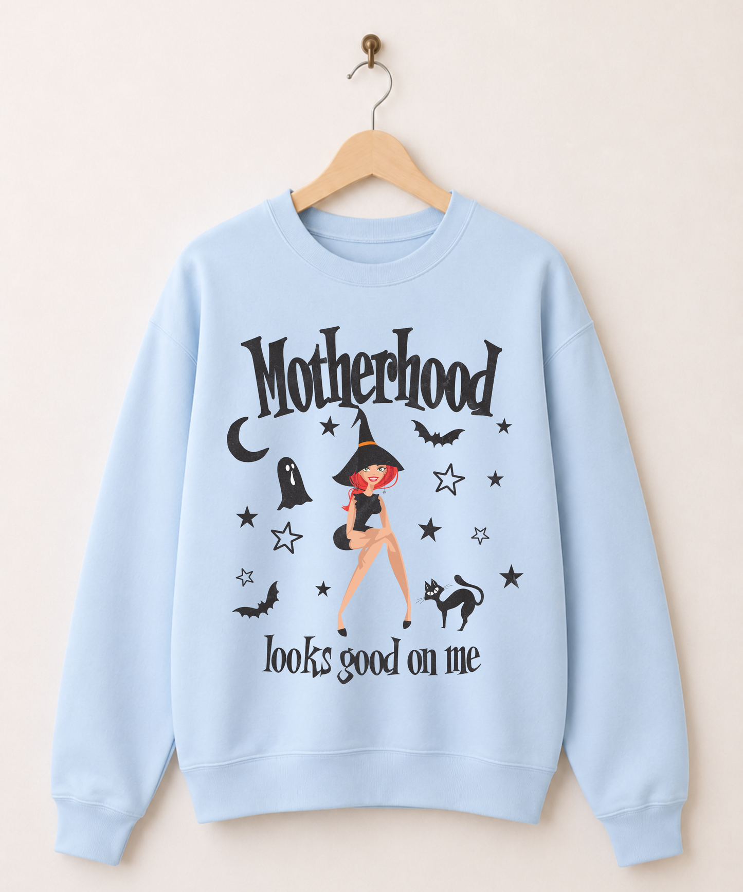 Motherhood Looks Good on Me Sweatshirt
