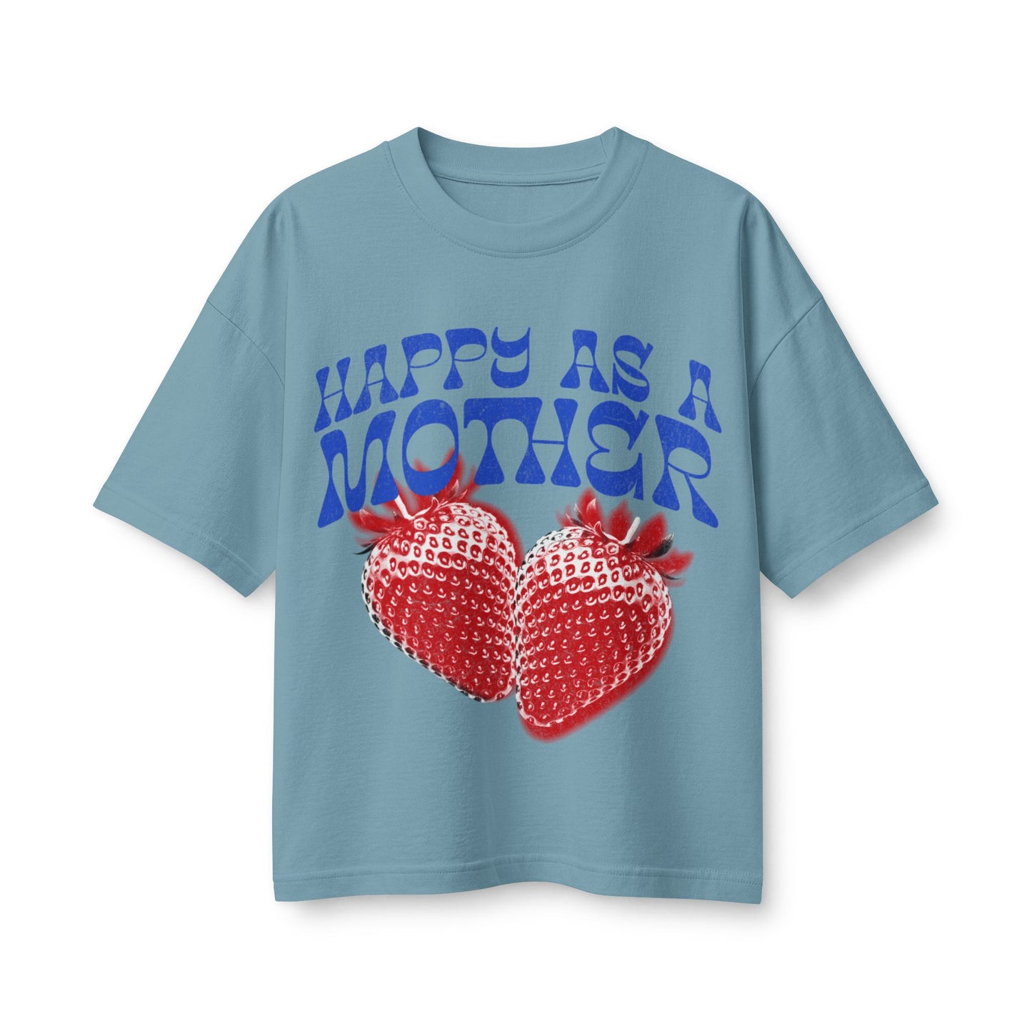 Happy as a Mother Retro Strawberry Tee