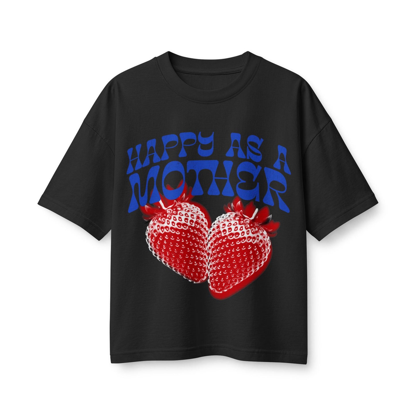 Happy as a Mother Retro Strawberry Tee