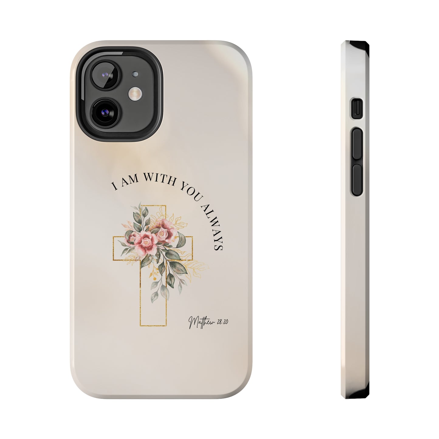 I Am With You Always Phone Case