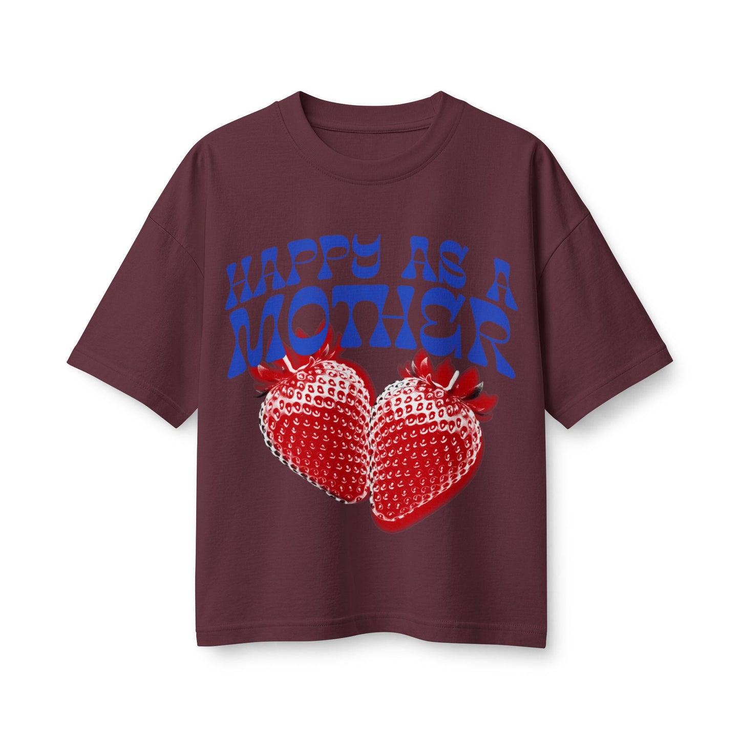 Happy as a Mother Retro Strawberry Tee