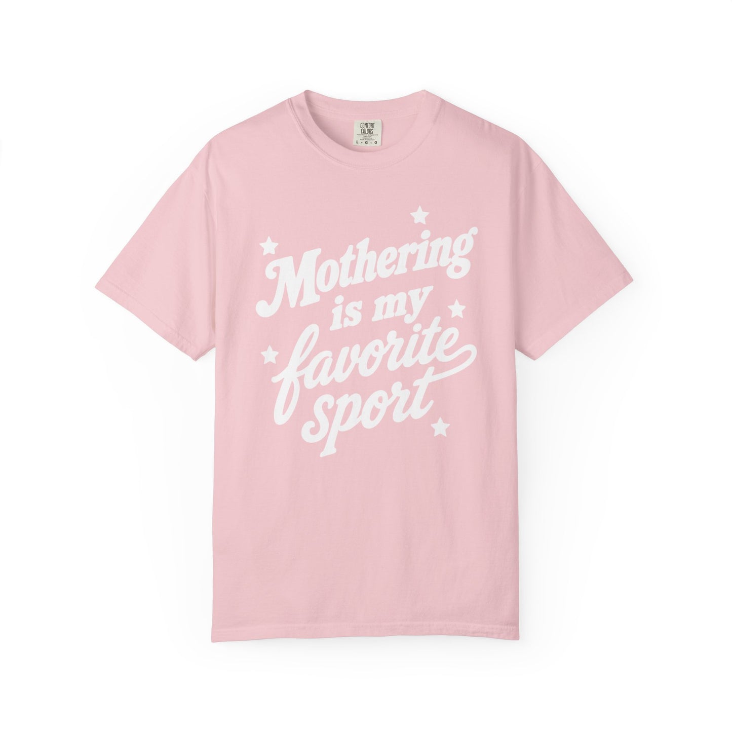 Mothering Is My Favorite Sport Tee
