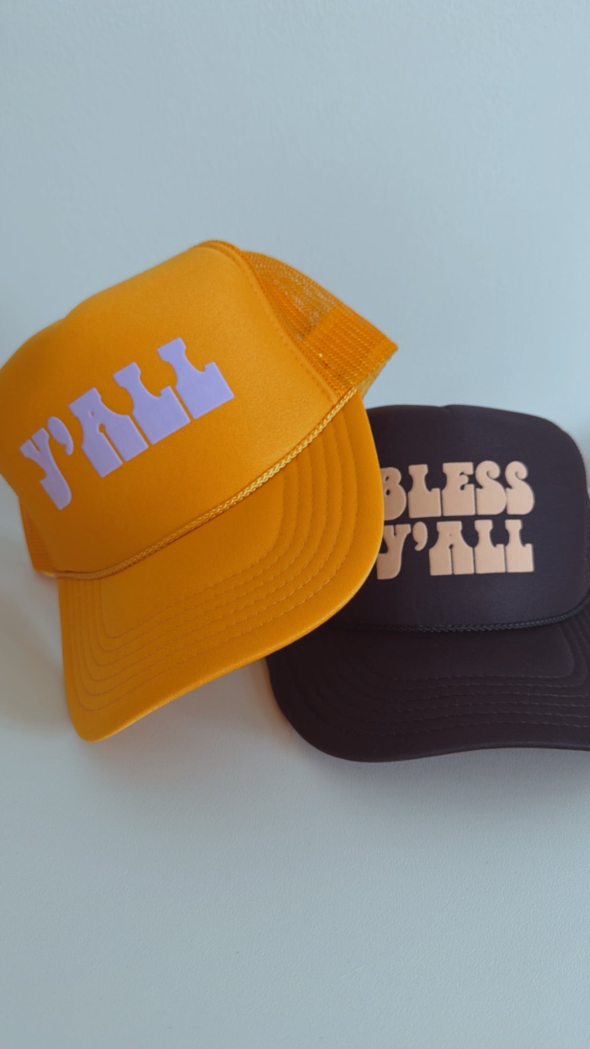 Y'all Puff Trucker Hat Collection