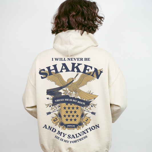 I Will Never Be Shaken Hoodie