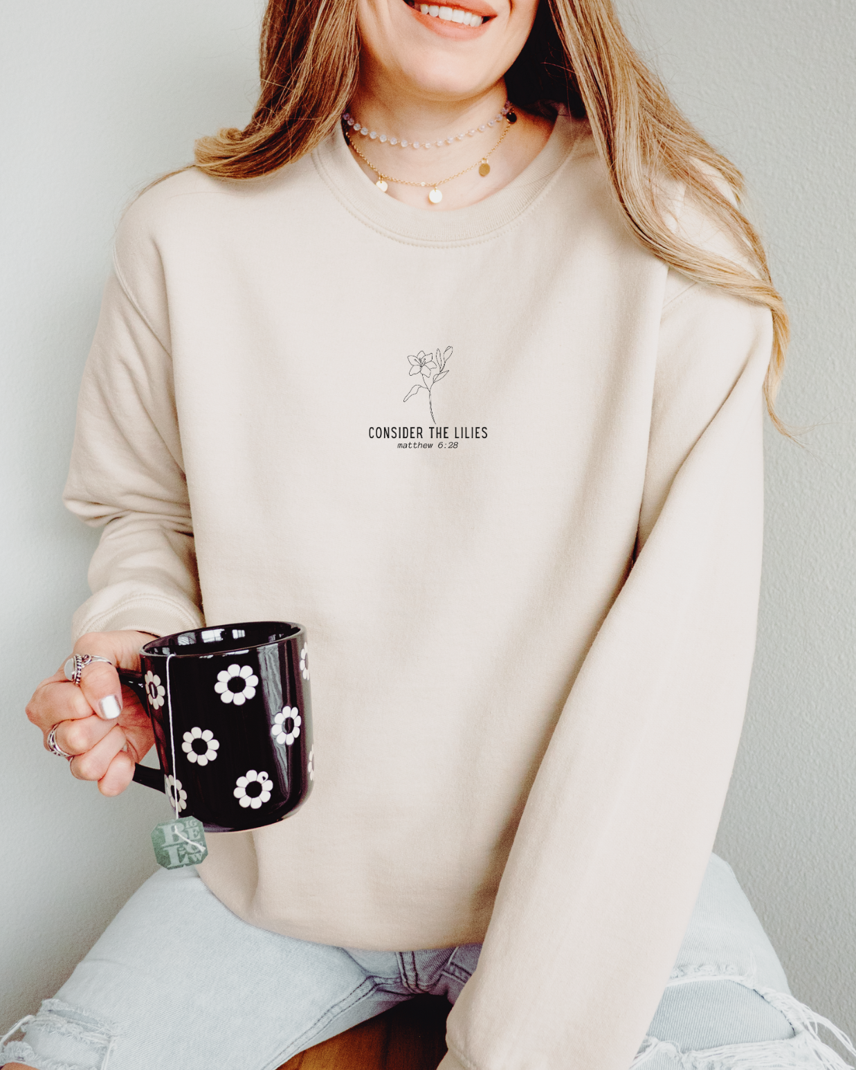 Consider The Lilies Sweatshirt