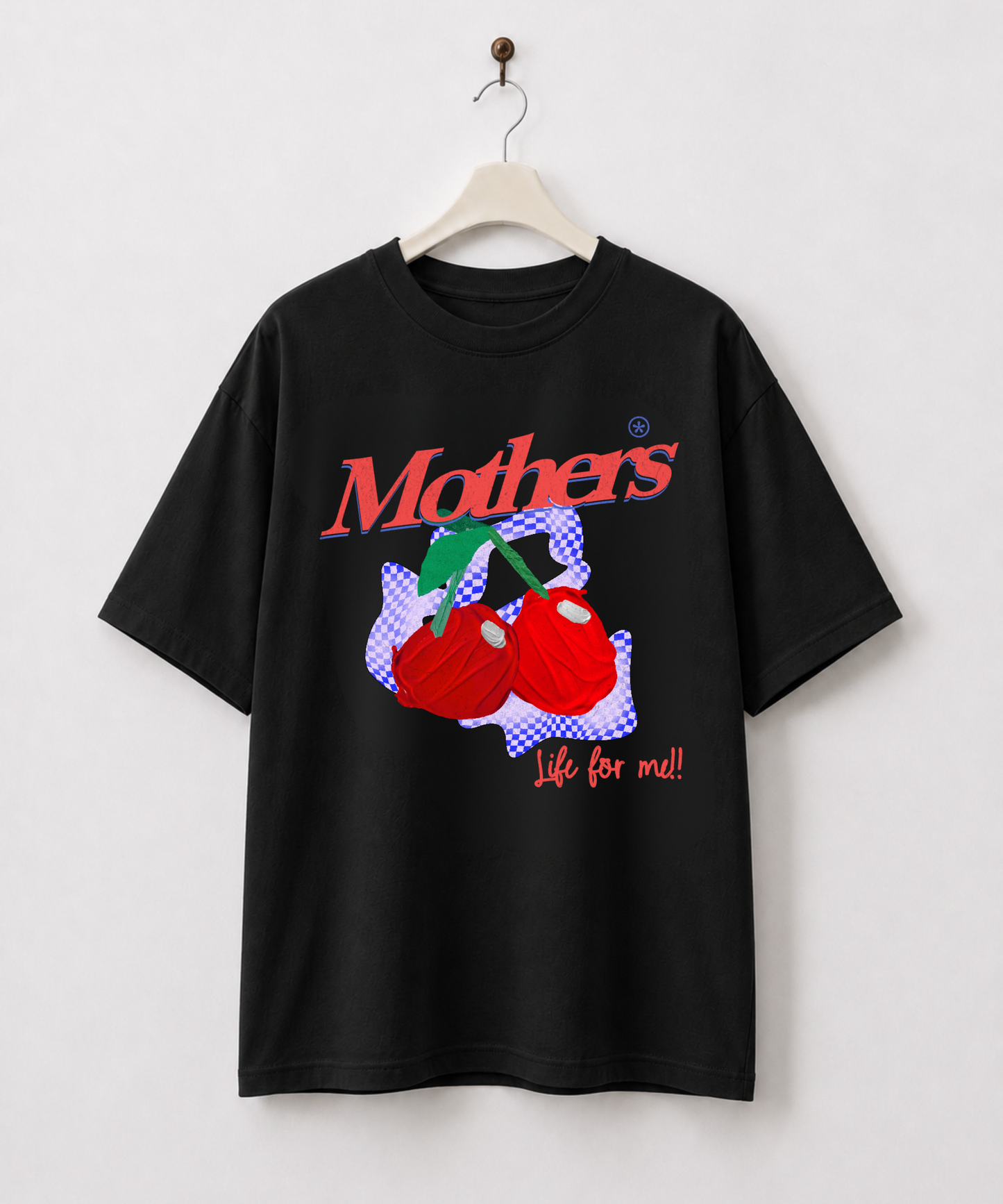 Mothers Life for Me Retro Cherry Tee