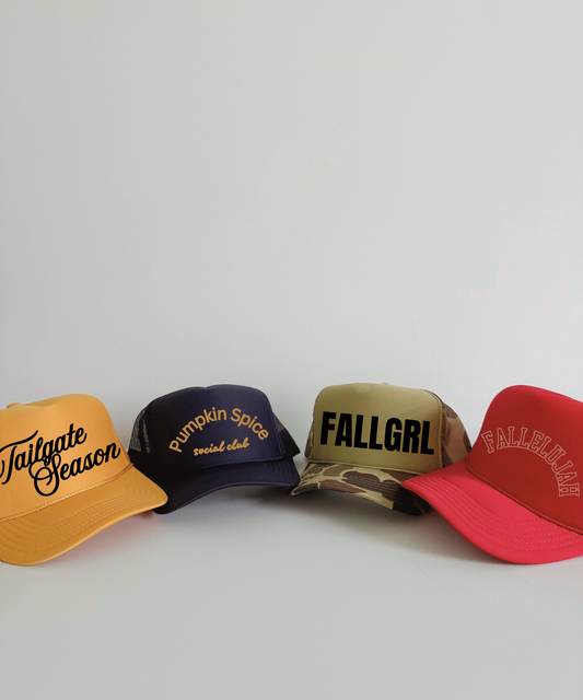 Fall Trucker Hat Collection
