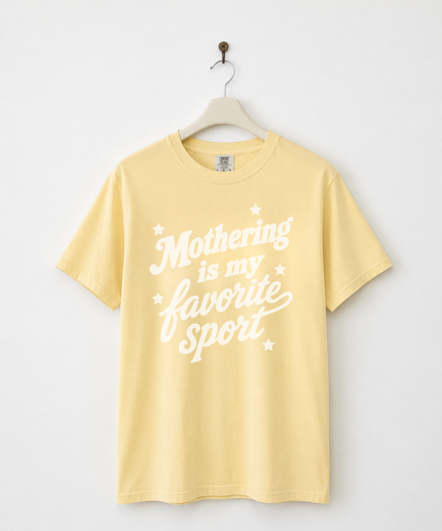 Mothering Is My Favorite Sport Tee