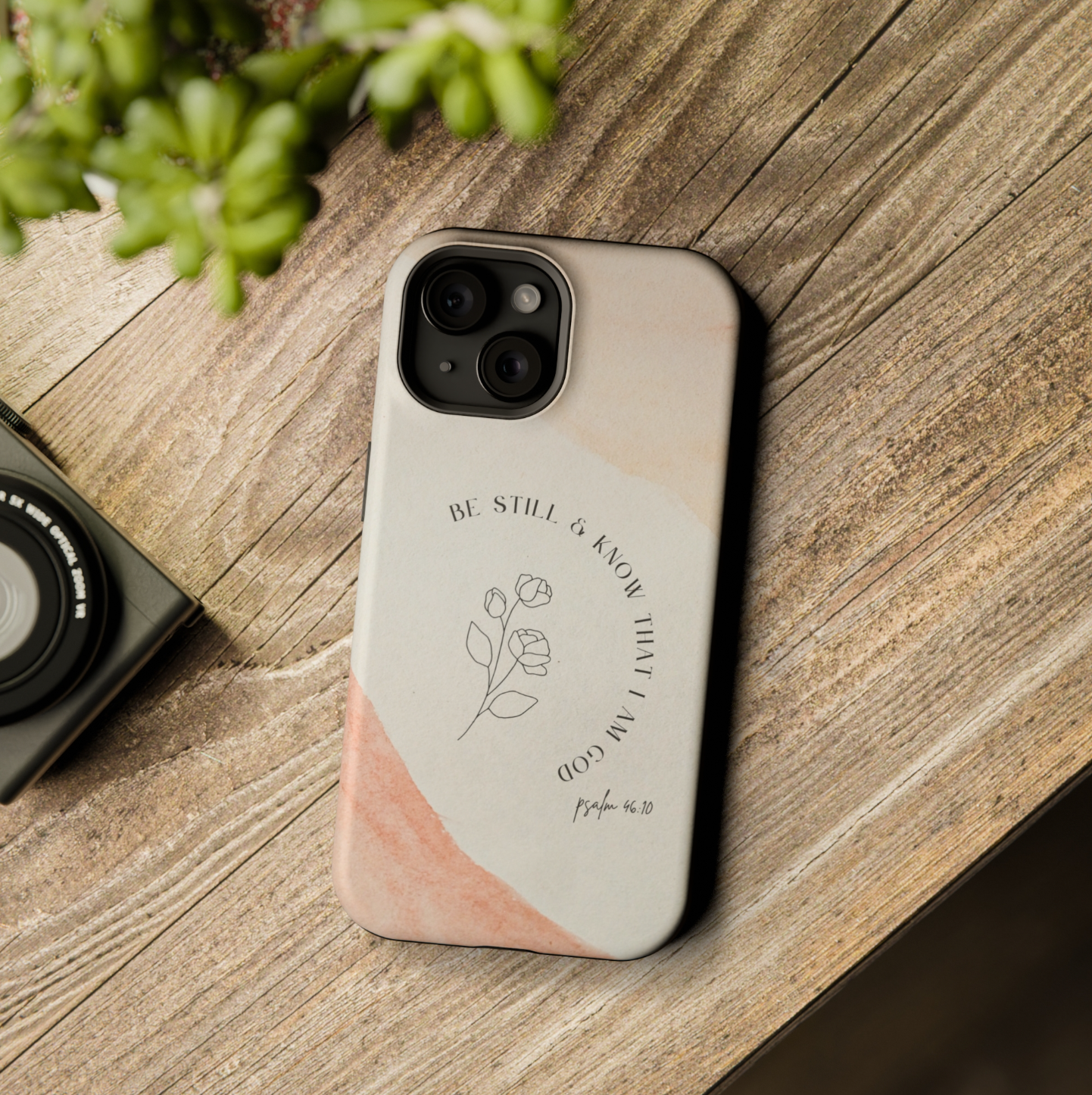 Be Still And Know Phone Case