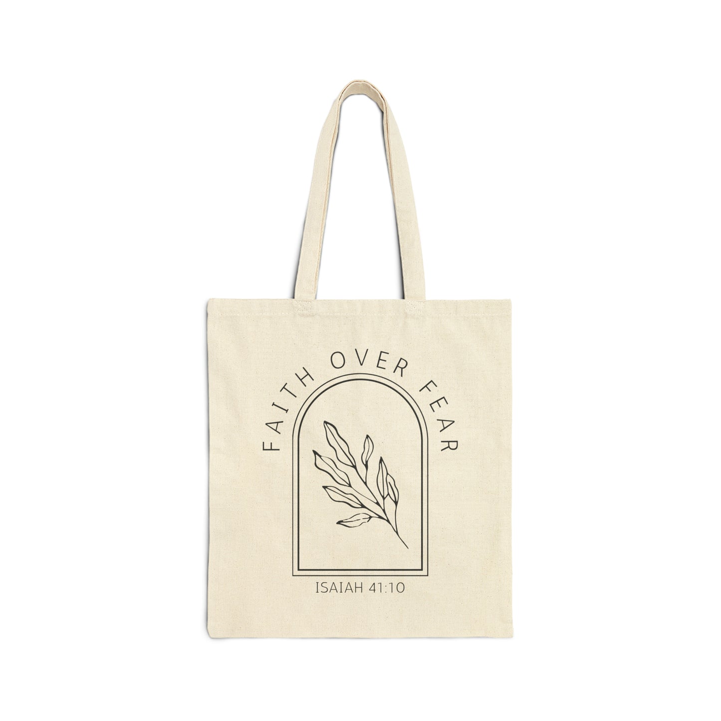 Faith Over Fear Tote Bag