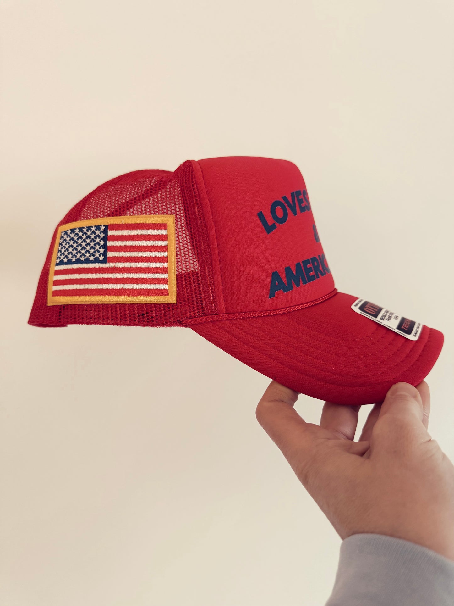 USA Patriotic Trucker Hat