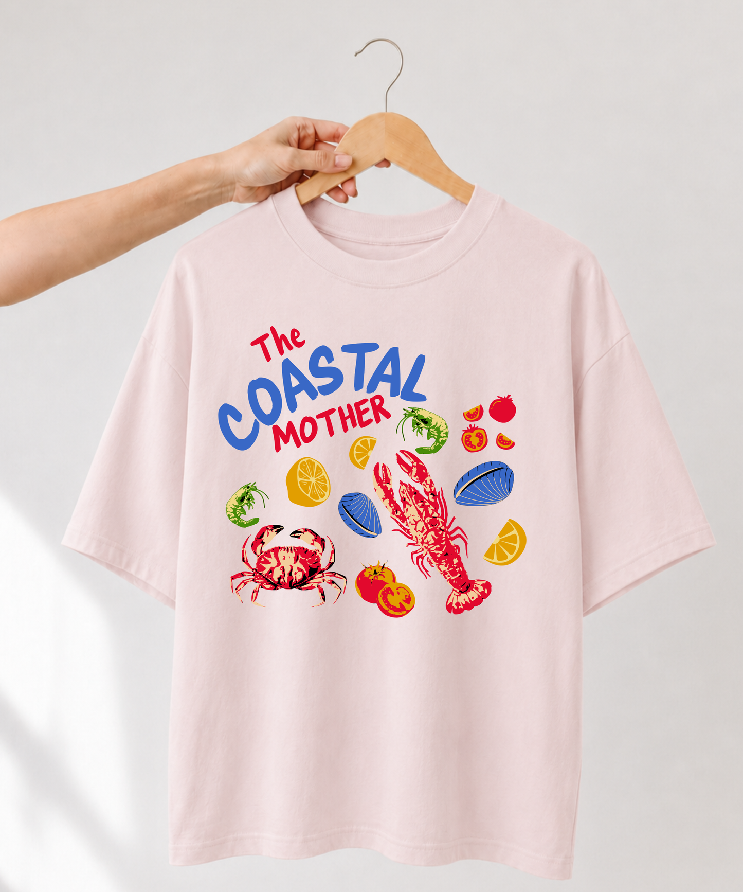 The Coastal Mother Seaside Mom Tee
