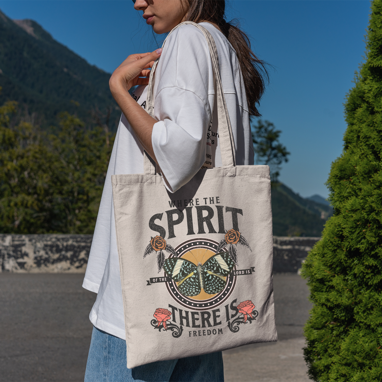 Spirit Of The Lord Tote Bag