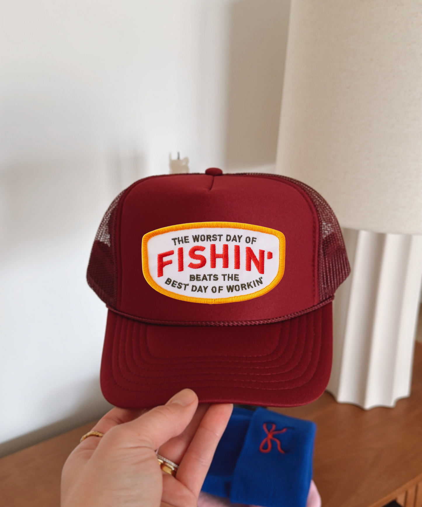 Fishin' Patch Trucker Hats