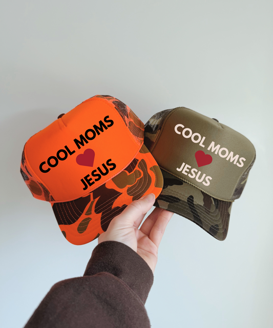 Cool Moms Love Jesus Trucker