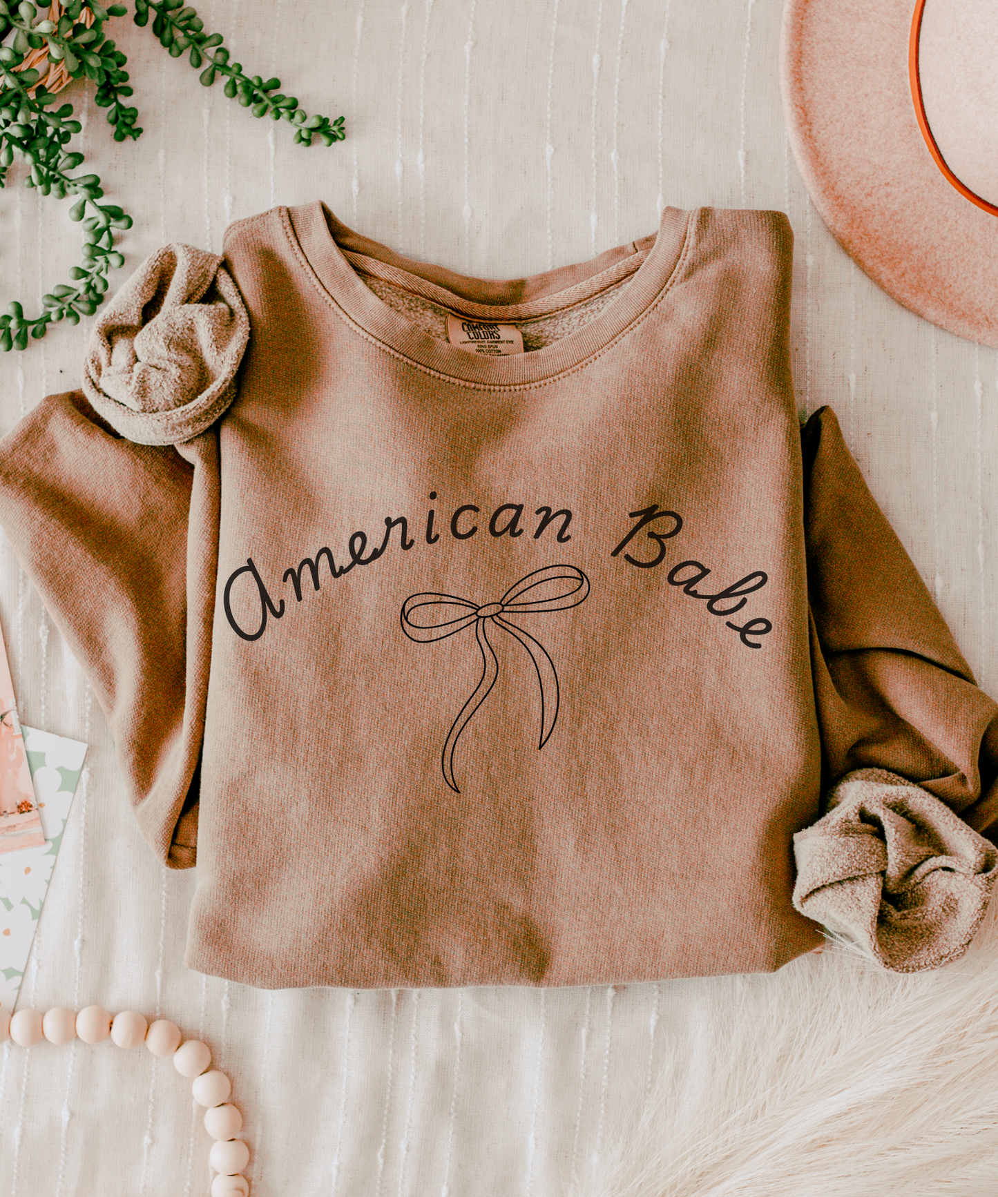 American Babe Bow Crewneck