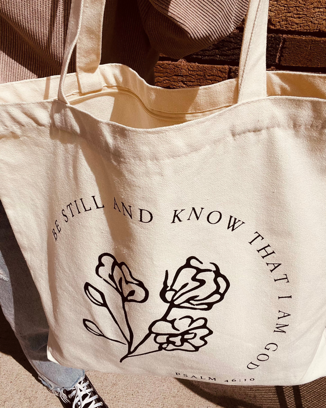 Be Still Tote Bag