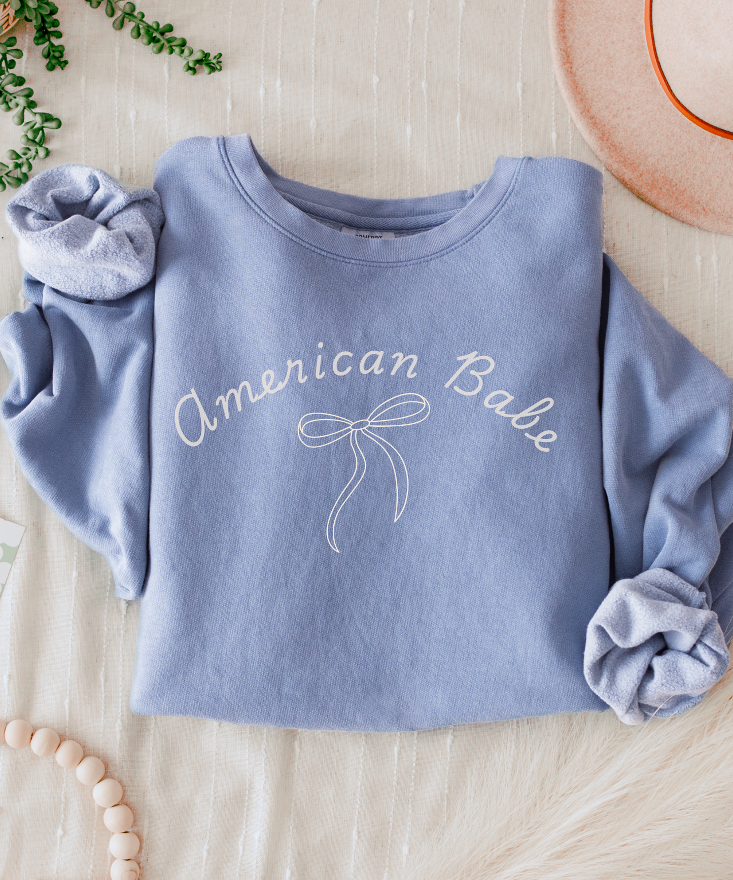 American Babe Bow Crewneck