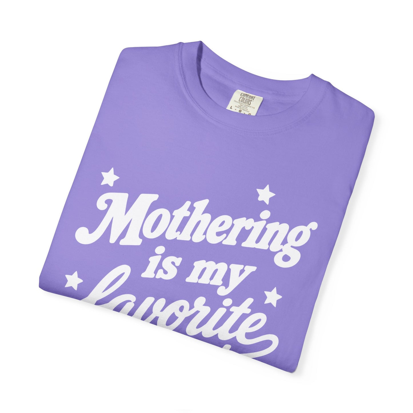 Mothering Is My Favorite Sport Tee