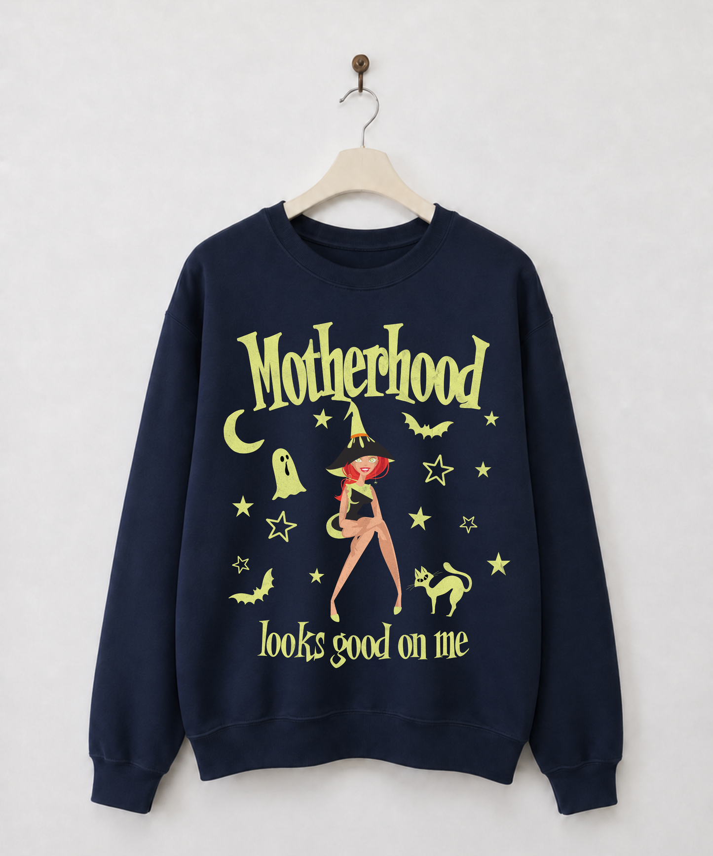 Motherhood Looks Good on Me Sweatshirt