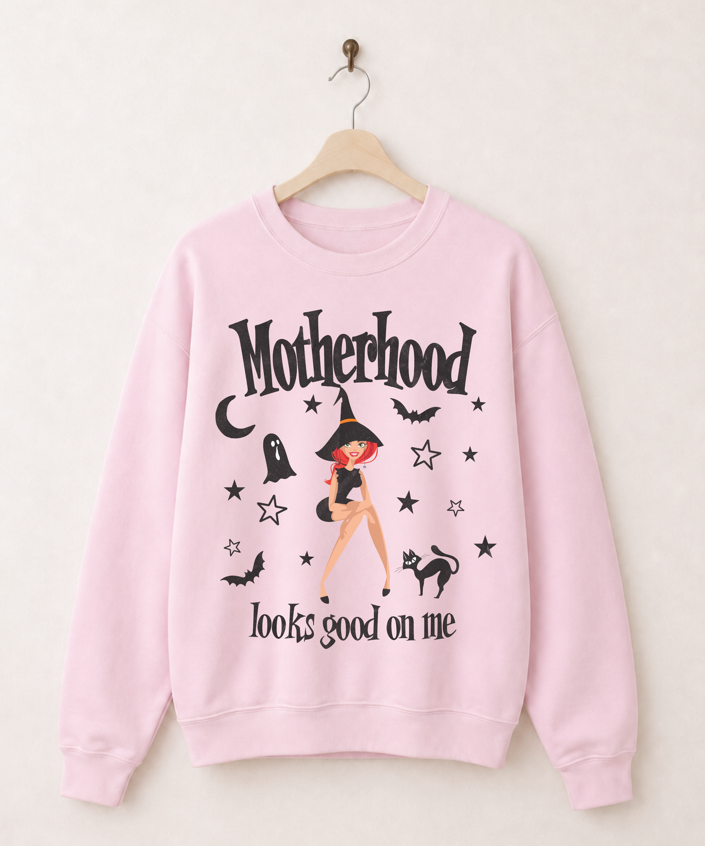 Motherhood Looks Good on Me Sweatshirt