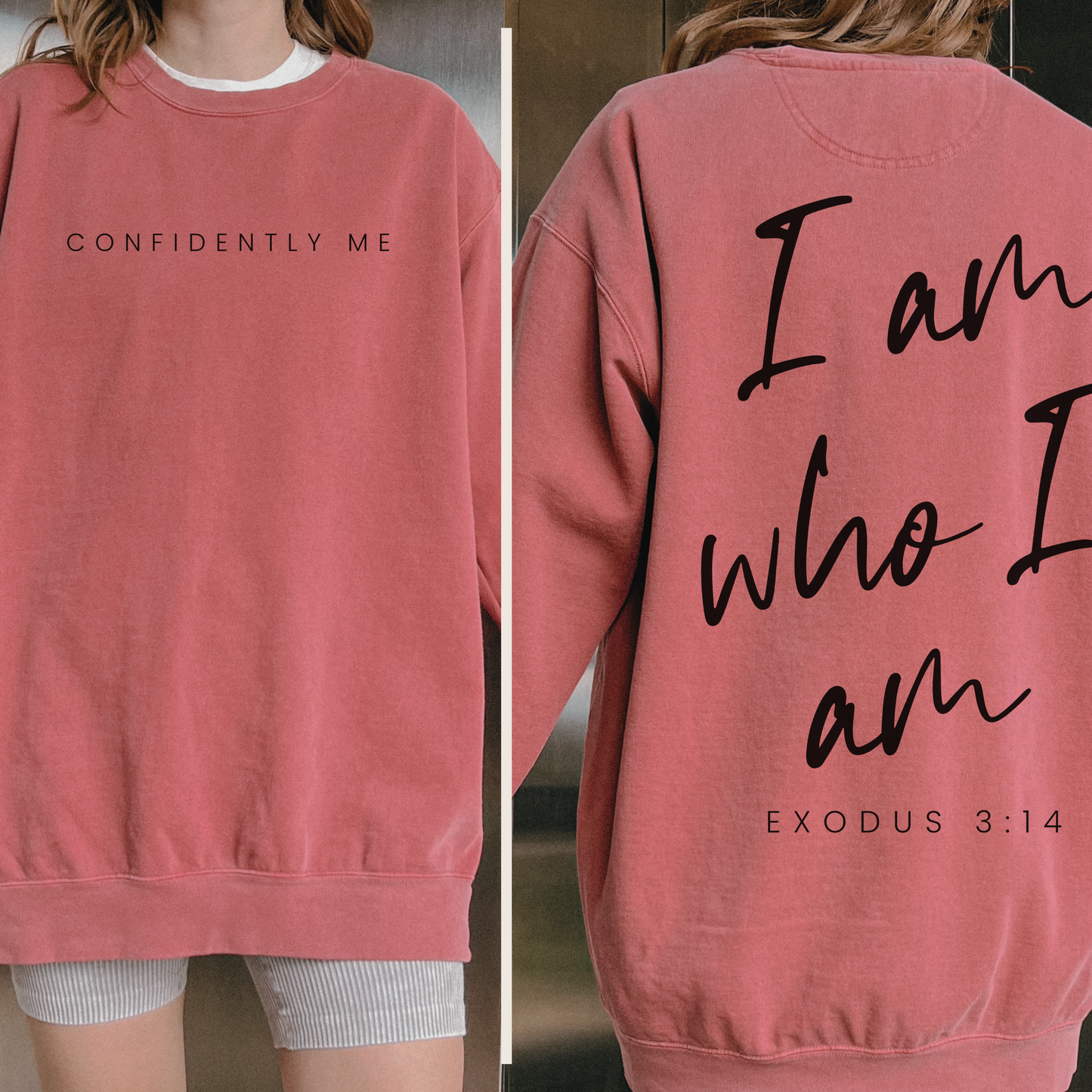 I Am Who I Am Comfort Colors Crewneck