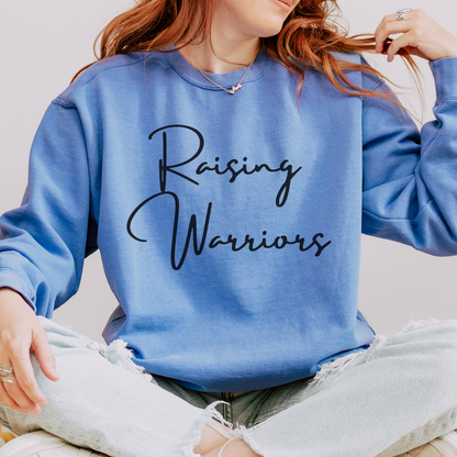 Raising Warriors Comfort Colors Crewneck