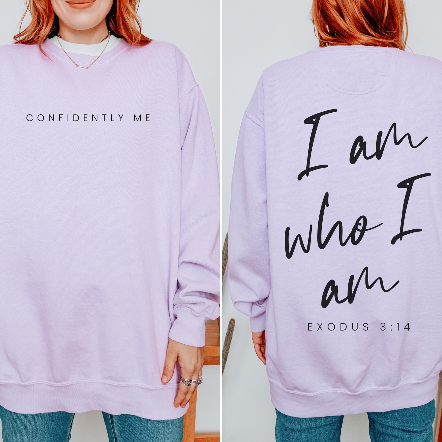 I Am Who I Am Comfort Colors Crewneck