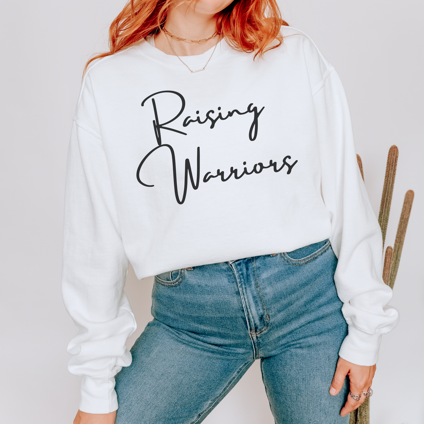 Raising Warriors Comfort Colors Crewneck