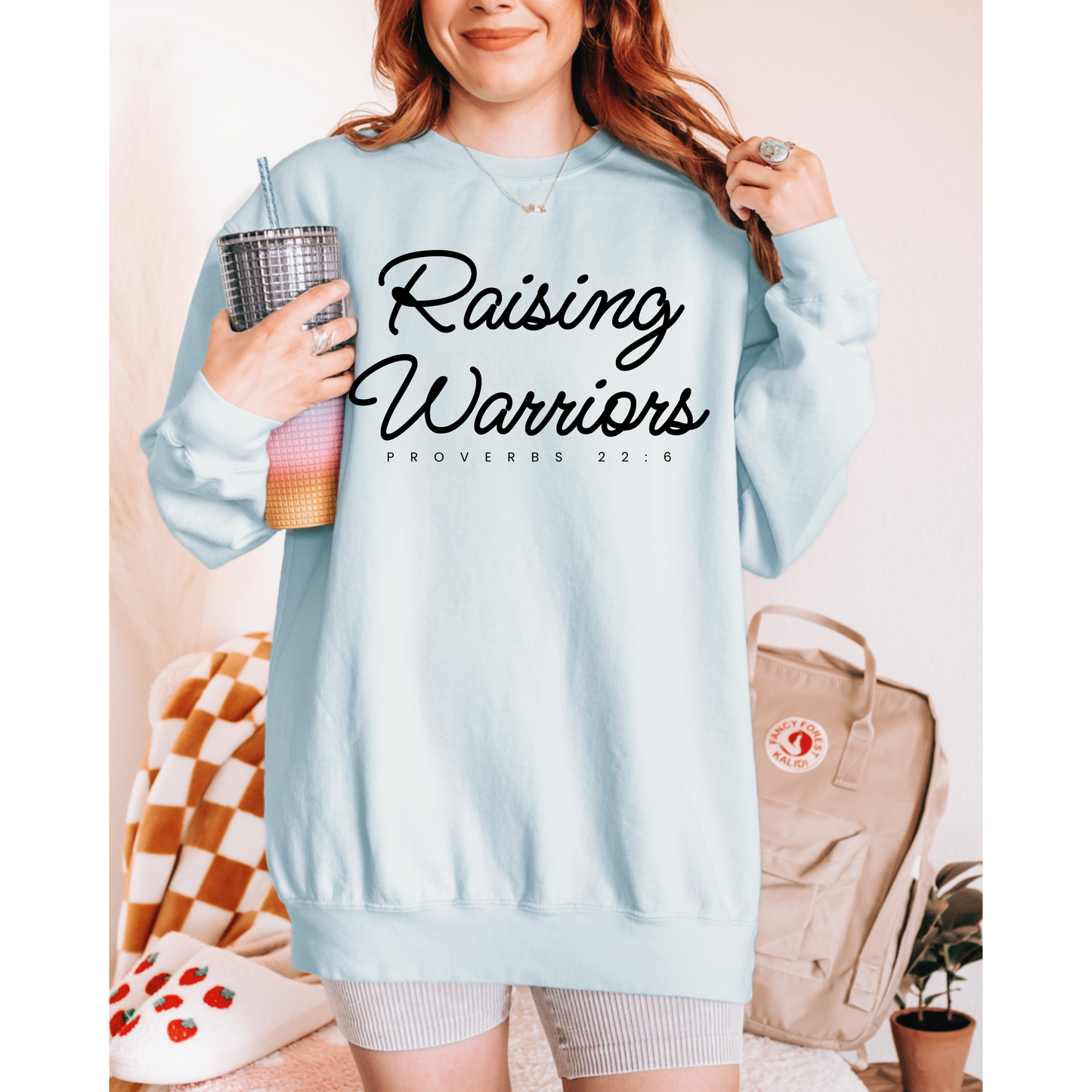 Raising Warriors Comfort Colors Crewneck