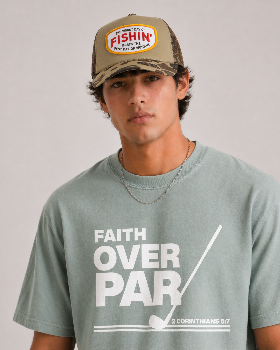 Fishin' Patch Trucker Hats