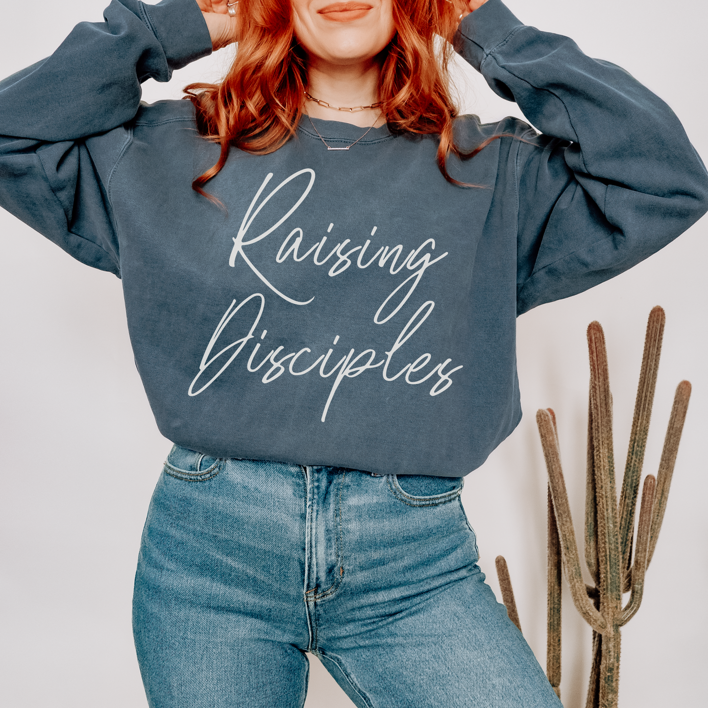 Raising Disciples Comfort Colors Crewneck