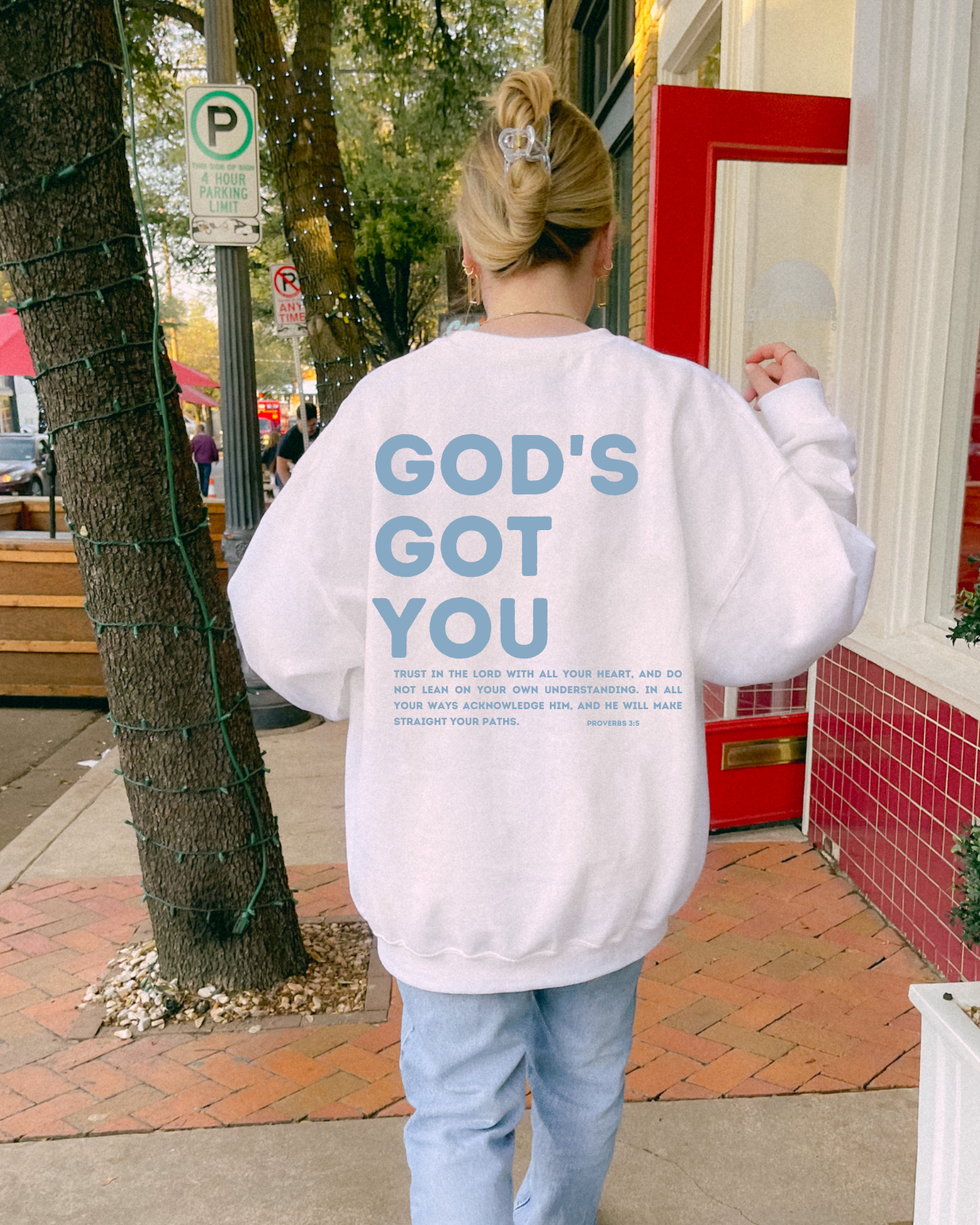 God's Got You Sweatshirt