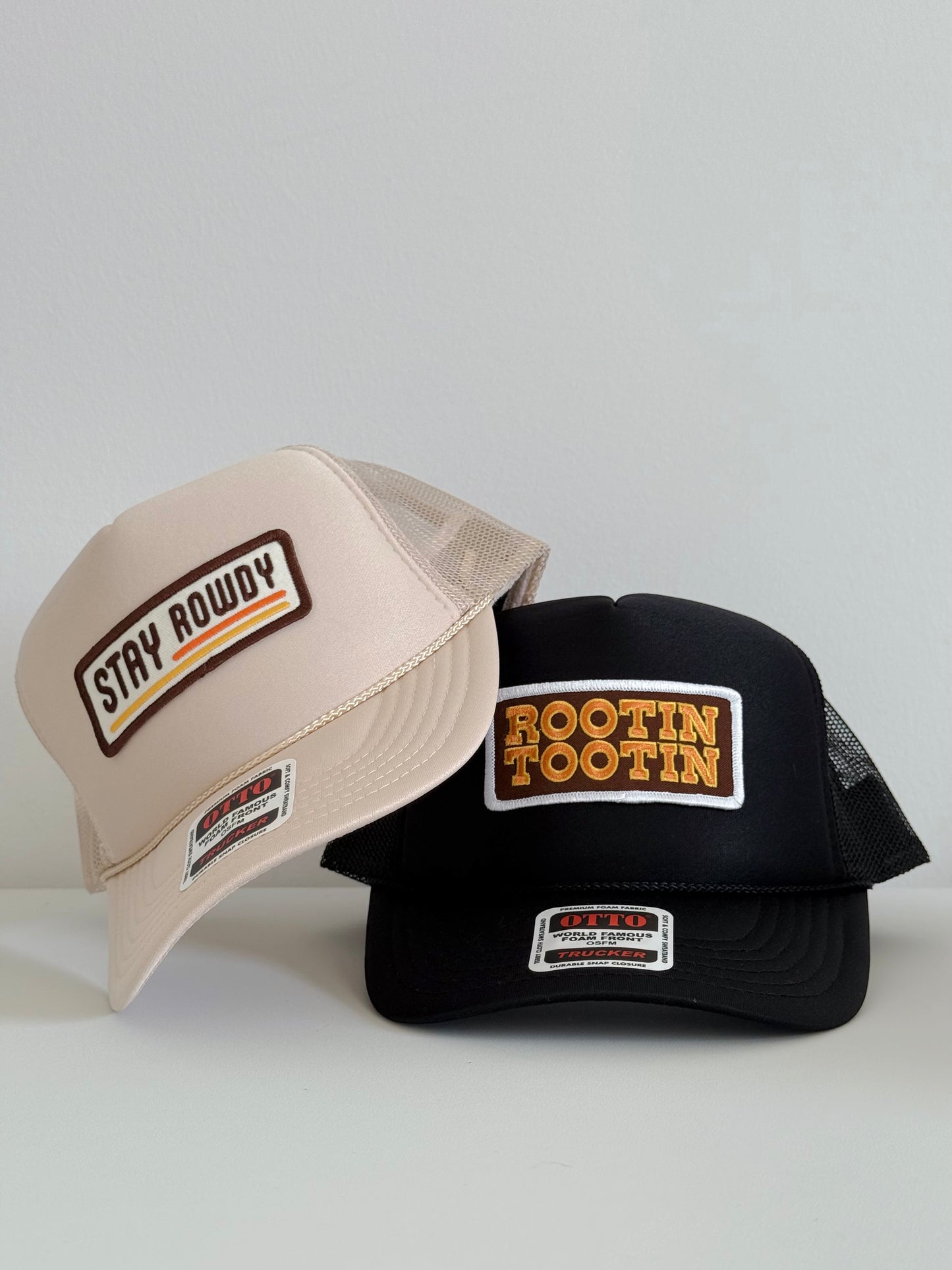 Stay Rowdy Patch Trucker Hat