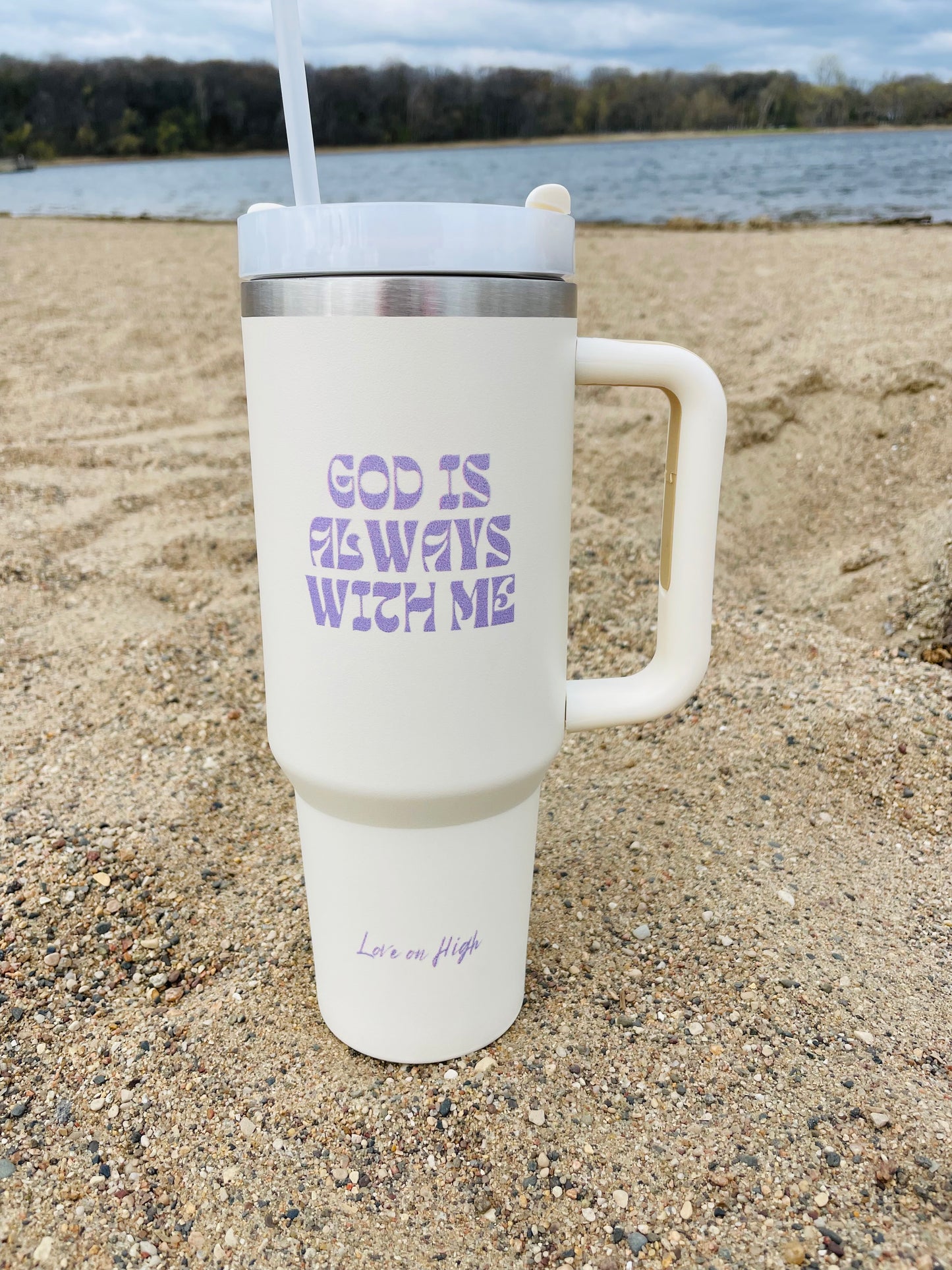 God Is Always With Me 40 oz Tumbler