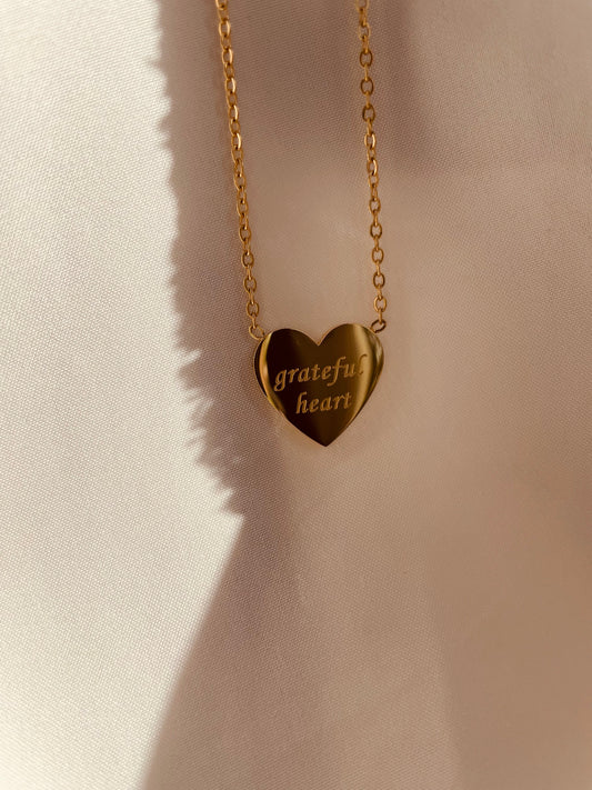 Grateful Heart Necklace